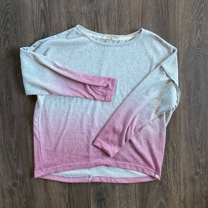 Lucky Brand ombré pajama top